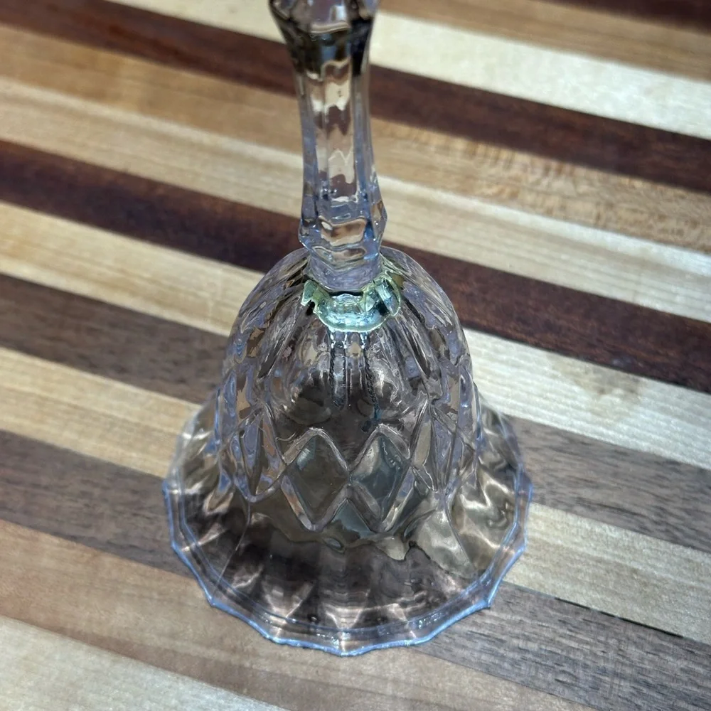 Vintage Elegant Clear Glass Bell